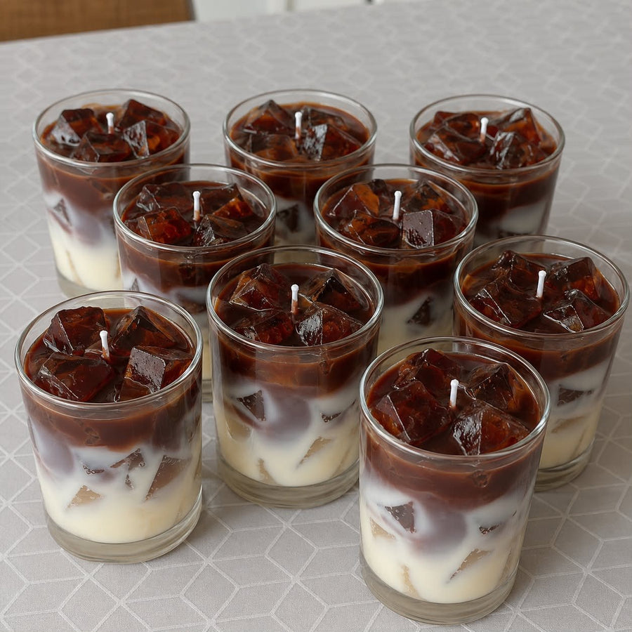 Choco-Mocha Latte Candle – handmade by Ishq with Candles, Pune