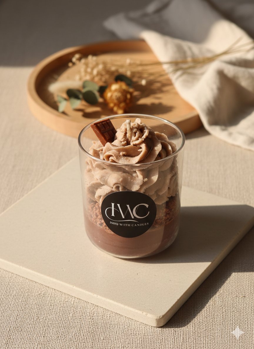 Chocolate Indulgence Jar Candle – view 2