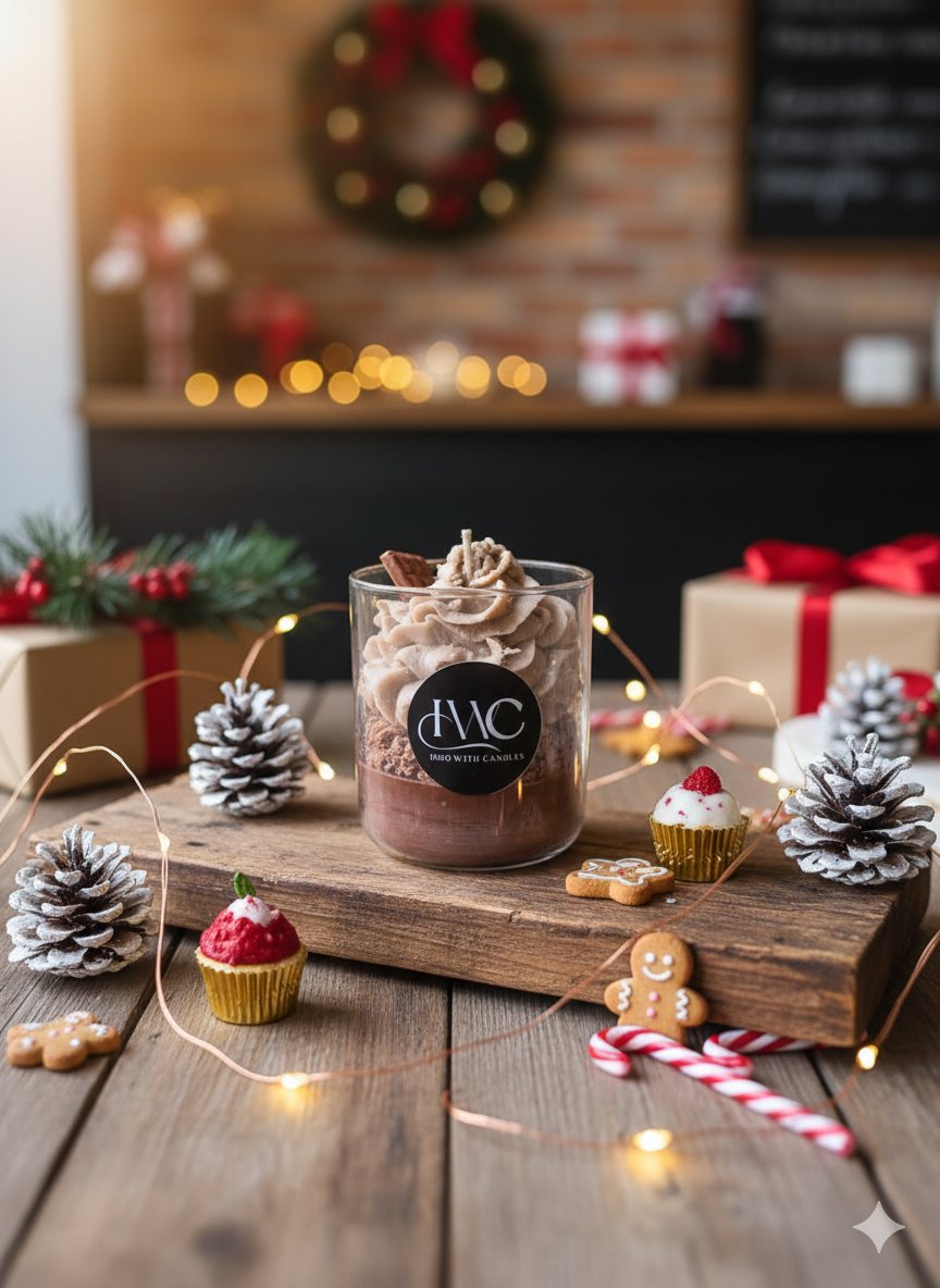 Chocolate Indulgence Jar Candle – view 3