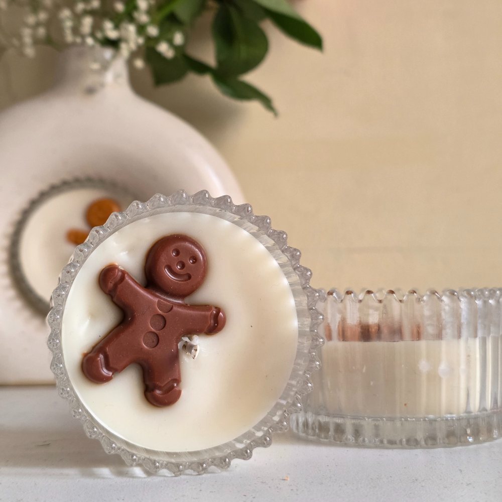 Gingy Glow Jar Candle – handmade by Ishq with Candles, Pune