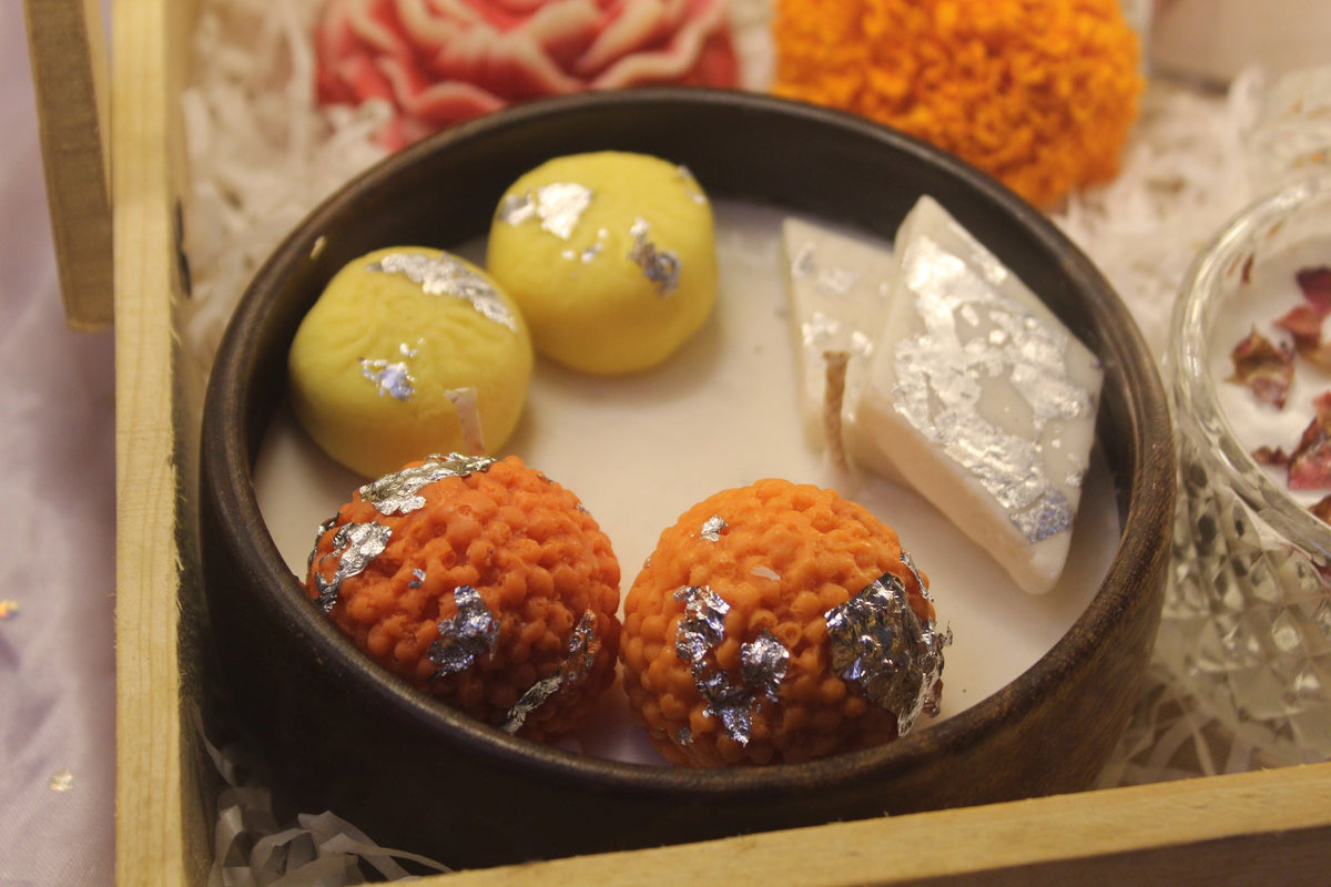 Mithai Thali Candle Bowl – view 2