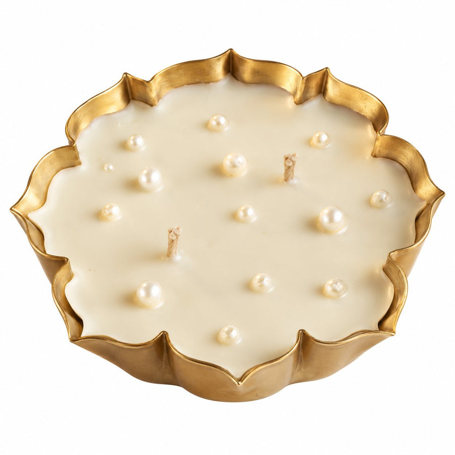 Pearl Urli Candle – handmade by Ishq with Candles, Pune