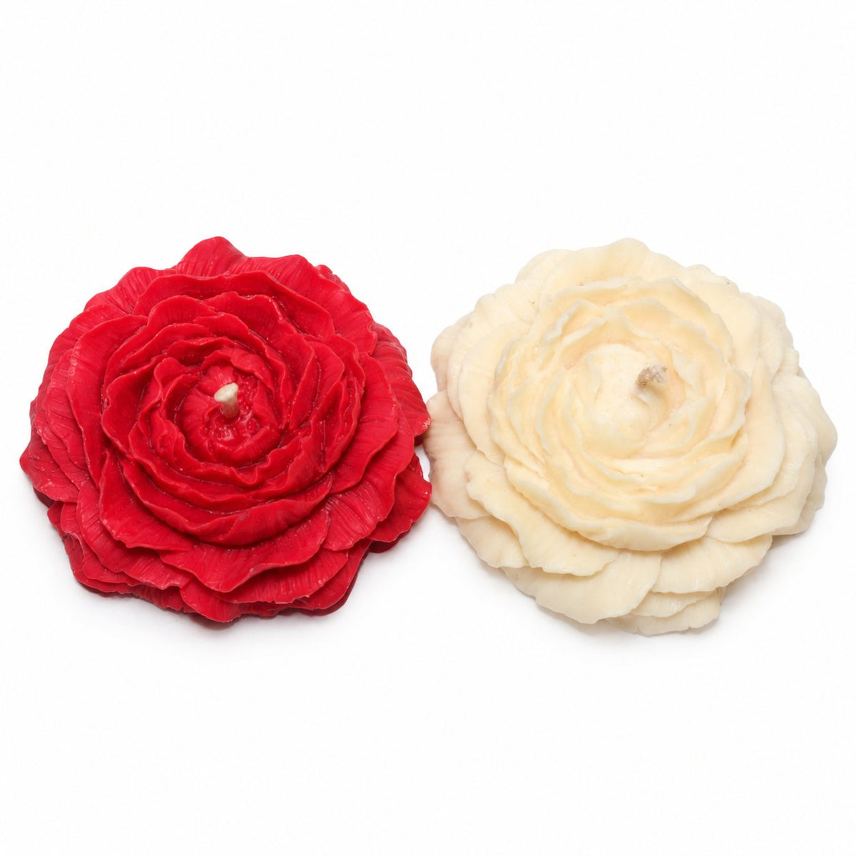 Peony Bloom Candles – handmade by Ishq with Candles, Pune
