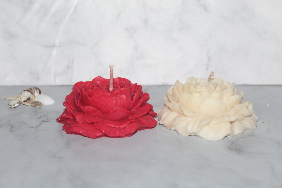 Peony Bloom Candles – view 3