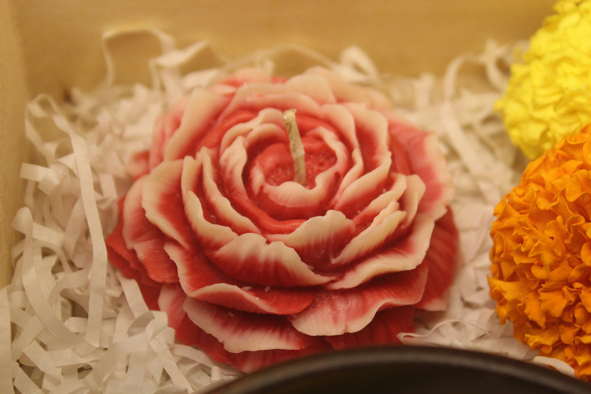 Peony Bloom Candles – view 4