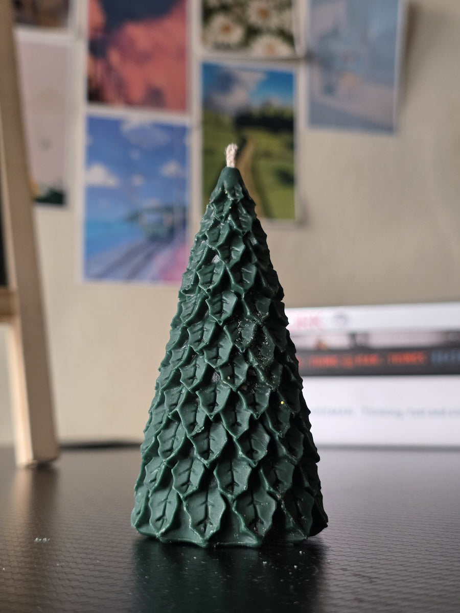 Pine Tree Candle – handmade by Ishq with Candles, Pune