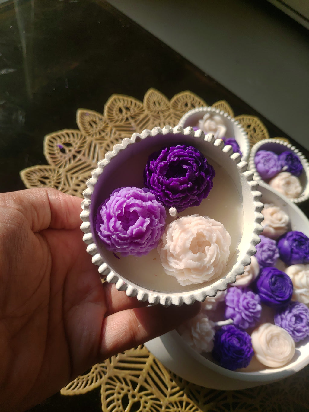 Floral jar